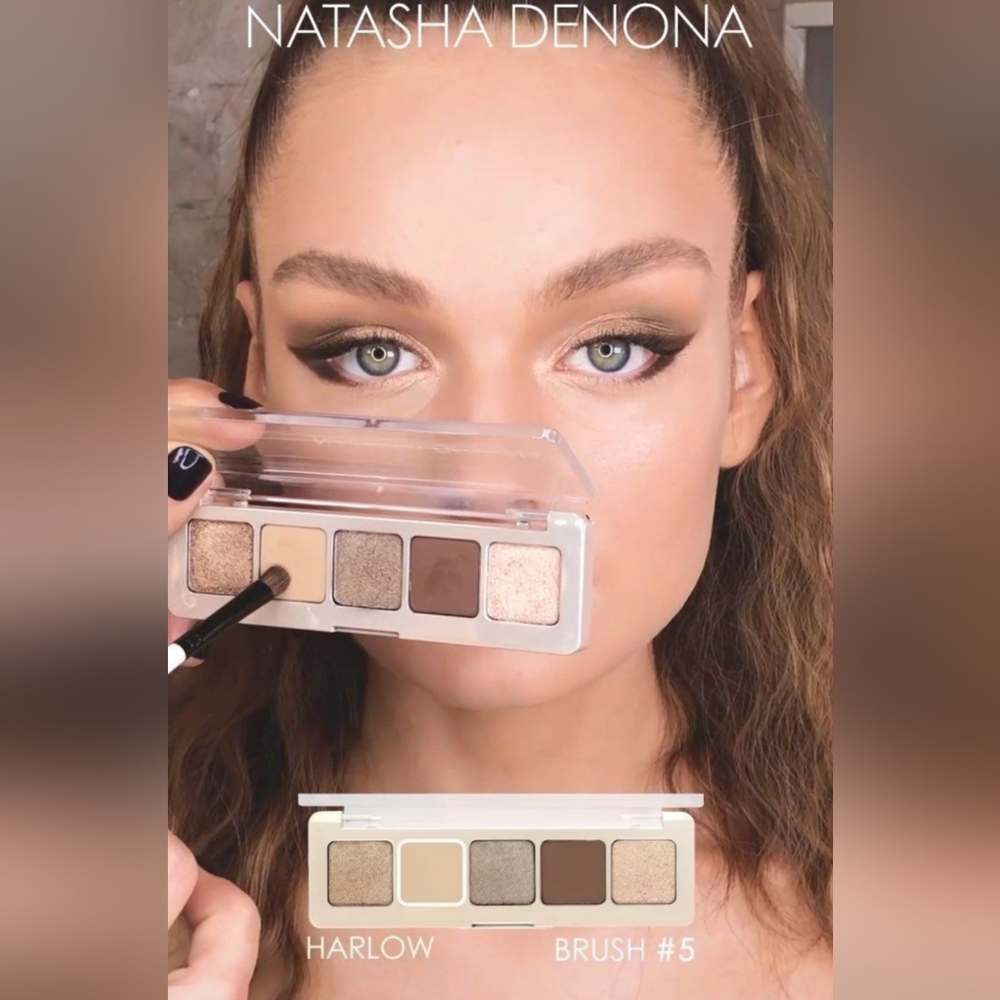 NEW : NEVER OPENED:Natasha Denona Hot Taupe Eyeshadow Palette, 11.1 g